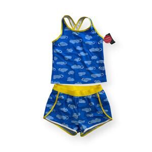 NWT L.L. Bean clouds tankini swimsuit